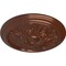 Ekena Millwork Vienna Ceiling Medallion (Fits Canopies up to 3 1/4"), Hand-Painted Copper Penny, 16 7/8"OD x 5/8"P CM17VICPS - alternate 2
